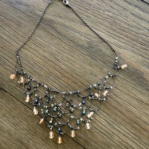 Vintage choker Elegant Multicolor Beaded Necklace